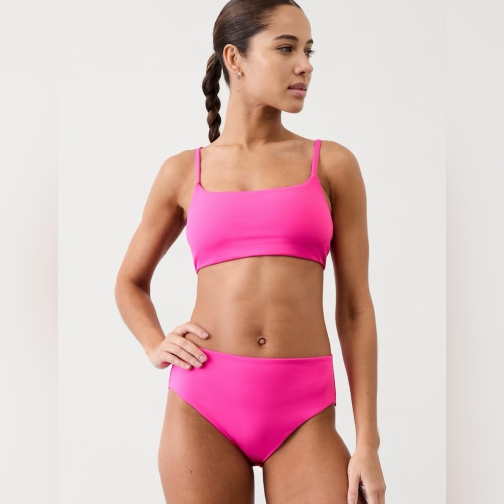 NWT-Athleta High Rise Swim Bottom, Extra Small